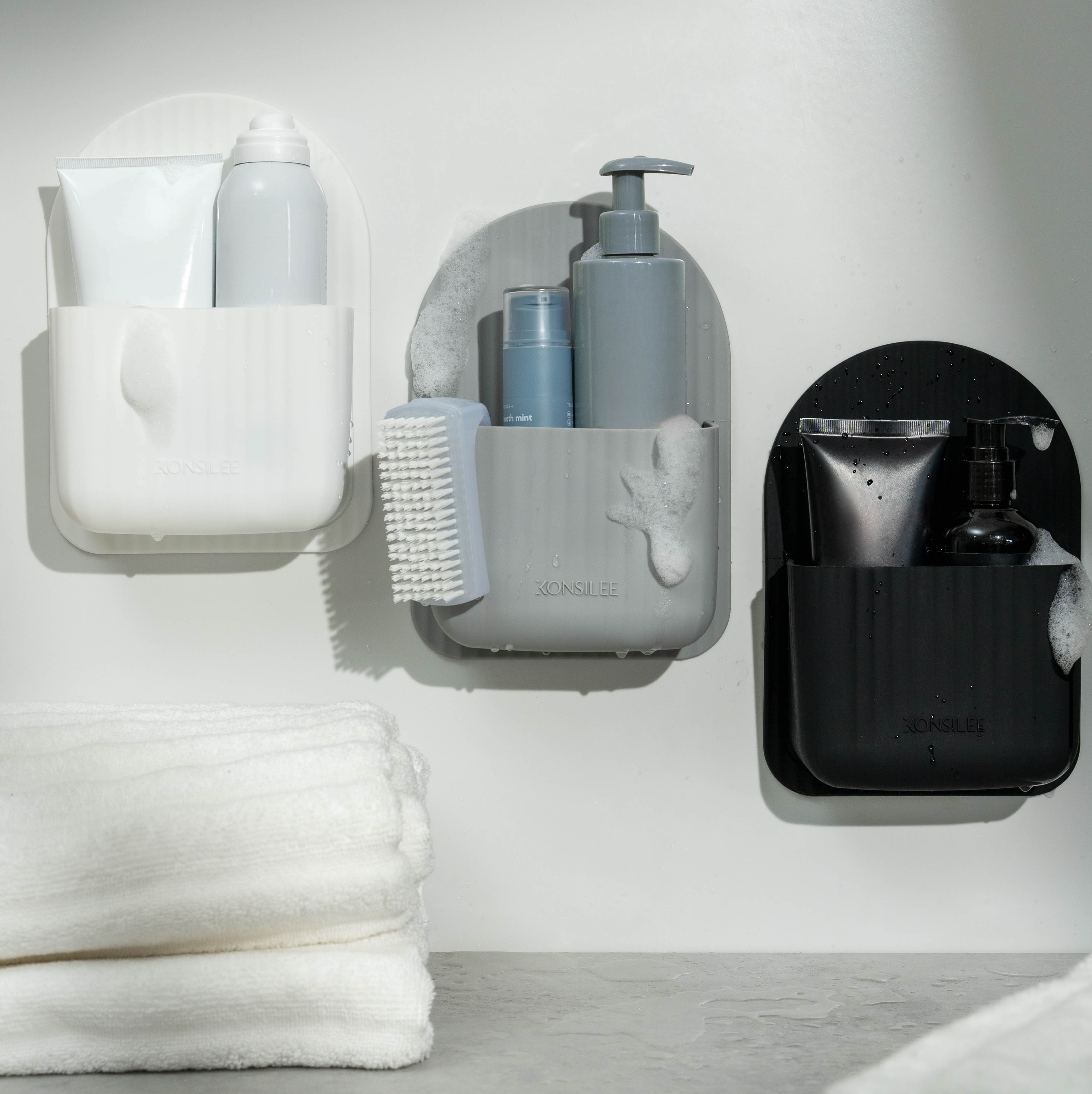 Homezo™ Silicone Toilet Brush and Holder Set